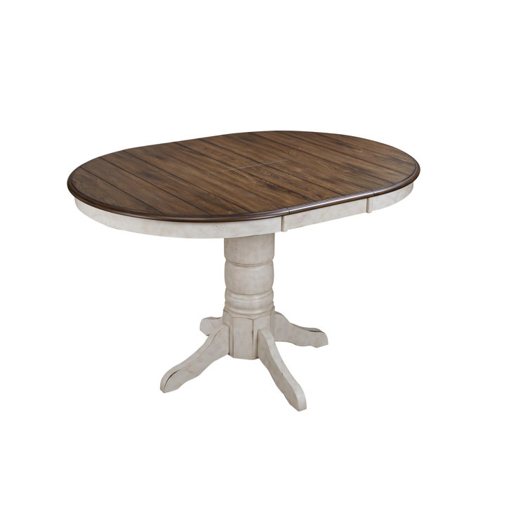 One Allium Way® Thibaut Counter Height Butterfly Leaf Pedestal Dining